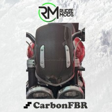 Touring screen + fitting kit Carbon Fibre Triumph Rocket 3 2020 - onwards